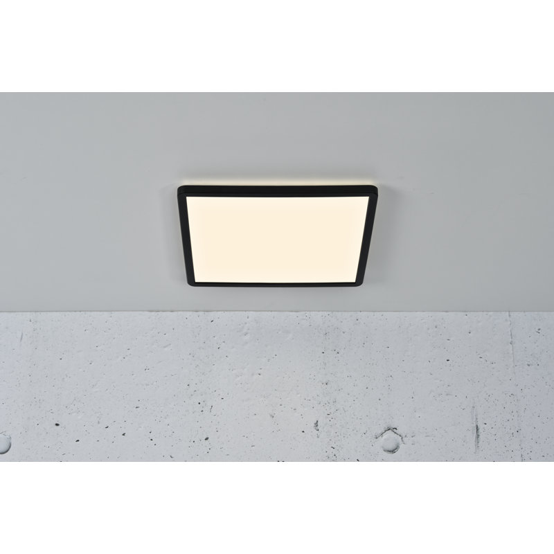 LED Flush Mount, Black