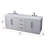 84 inch Double Bathroom Vanity-2092887087