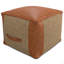 Repose-pieds contemporain en tissu hybride