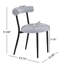 Ensemble de 2 chaises de salle à manger élégantes avec sièges rembourrés confortables et pieds en bois massif durables, pour les cuisines et les salles à manger modernes.-272354283