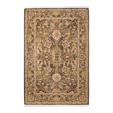Classic One-of-a-Kind 4'2" X 6'1" Hand Knotted Area Rug