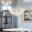 6 - Light Dimmable Sphere Chandelier-88359802