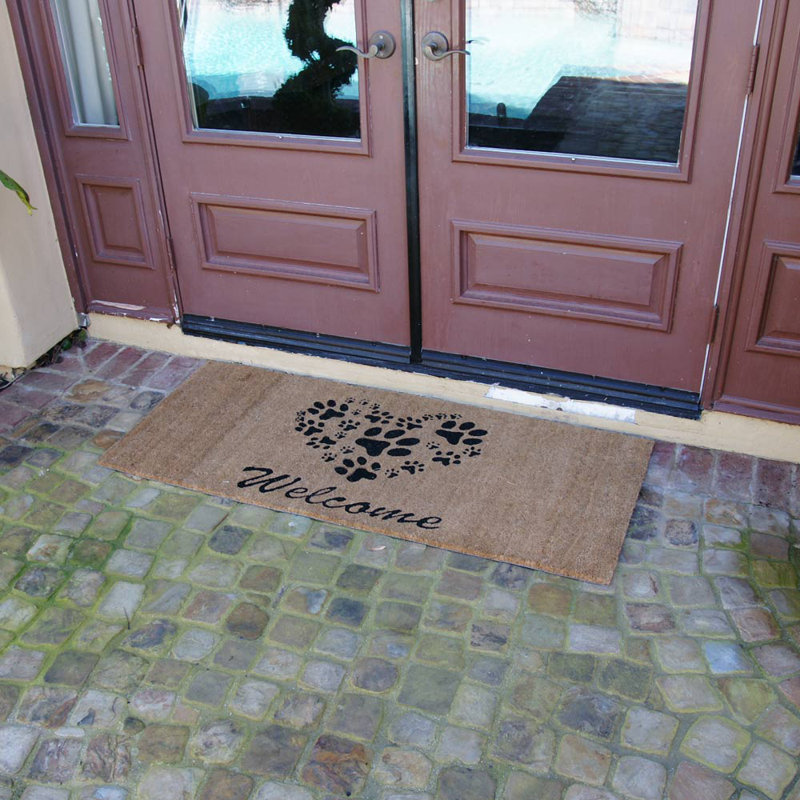 Tapis d'entrée antidérapant Abbeyville, 2 pi x 4 pi 9 po