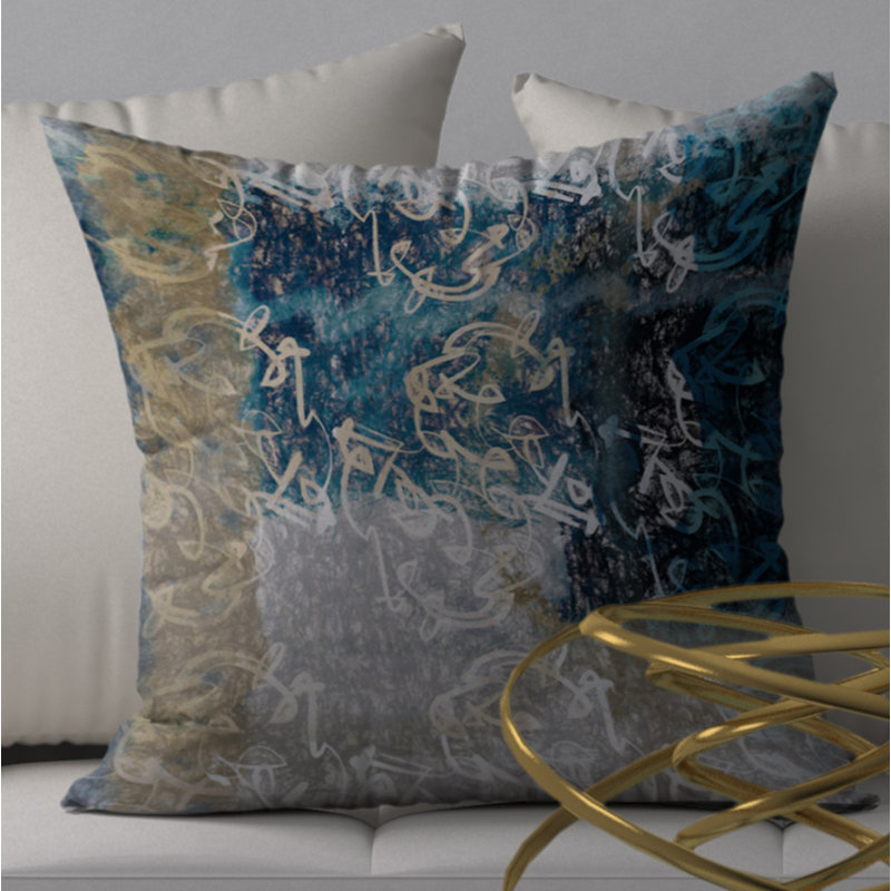 Housse de coussin carrée/insert, 20 po x 20 po