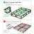 10 inch Box Spring,Heavy Duty Metal Bed Frame with Fabric Cover, 3000lbs Max Weight Capacity Bed Base Mattress Foundation, Easy Assembly, Noise Free, Black-1110948935-1111371176