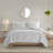 3 Piece Tufted Woven Medallion Comforter Set-113361723