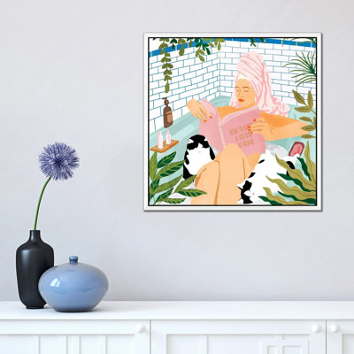 How to Have a Spa Day at Home 1 Piece Wall Art on Canvas