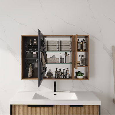 Armoire de salle de bain 41,7 po