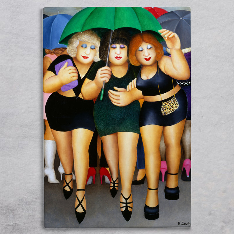 BERYL COOK Traditional Entertainment Wall Decor on Ceramic