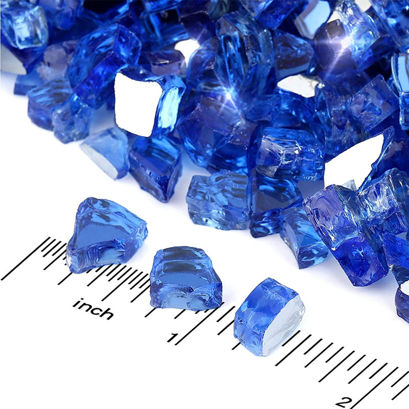 Foyer en verre, Bleu de cobalt