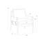 Mauti Armchair - Distressed Brown-756514717