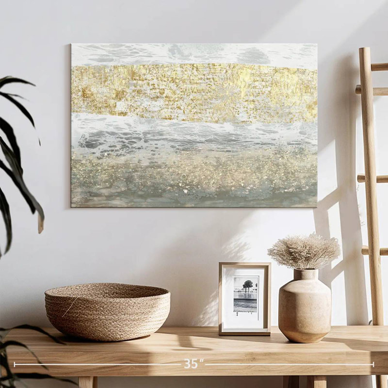 Avery Gilded Textures I, 16" H x 24" W