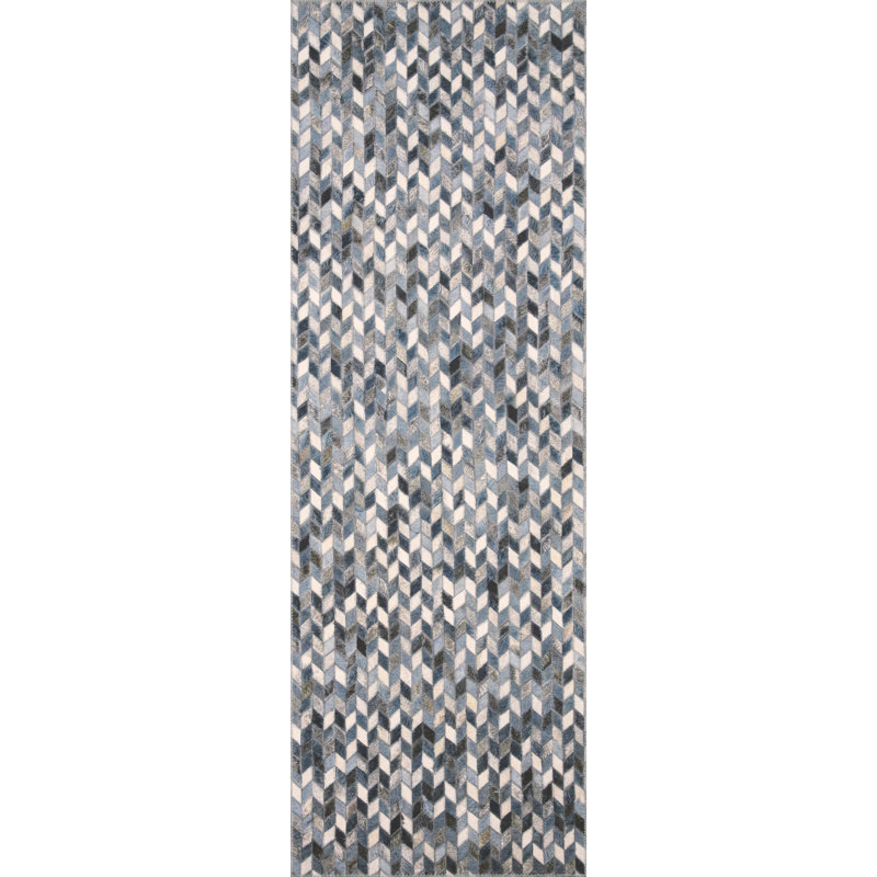 Rogers Geometric Indoor Rug, Square 1'6"