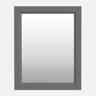  Miroir 24 po gris
