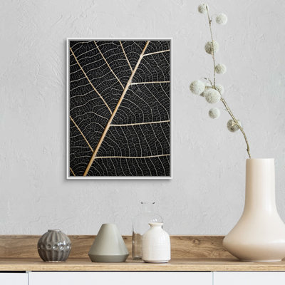 Feuilles de feuilles, art mural
