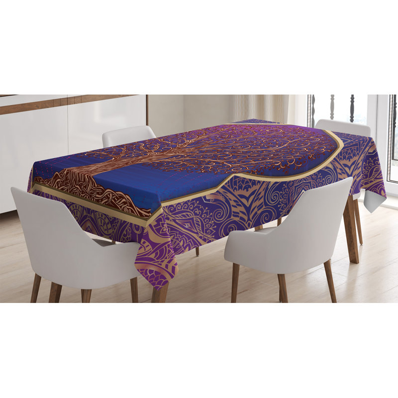 Floral Tablecloth, 90" L x 60" W
