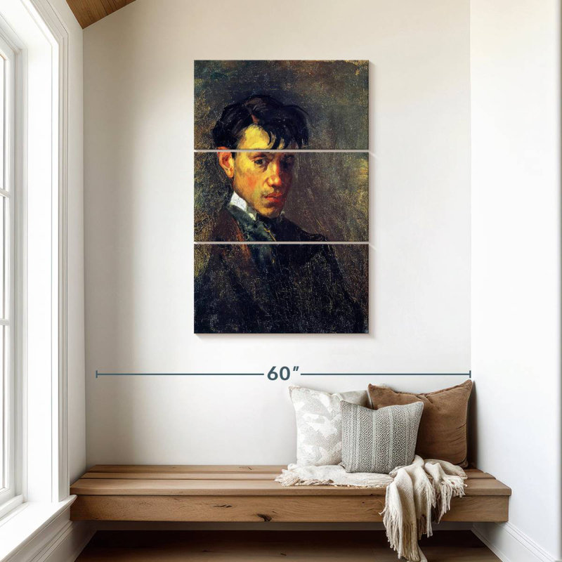 Autoportrait de Leisha, 1896, H 45 po x l 28 po