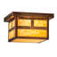 Hyde Park "T" Mission 1 - Light Flush Mount
