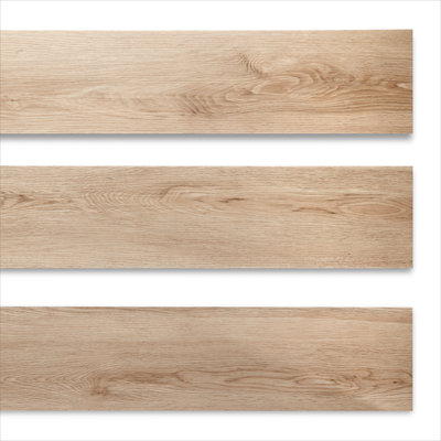 Planche de vinyle de luxe 7,25 po x 48 po x 2,5 mm Gluecore