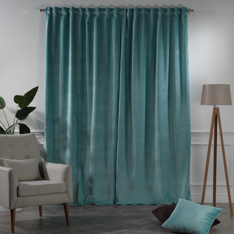 Decorative Double Panel in Matt, Extra Wide X Extra Long, L 52 po x L 72 po, 39 - vert bleuâtre