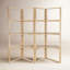 Retreat Solid Wood Geometric Bookcase