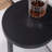 Round Metal Accent Table, Small Table
