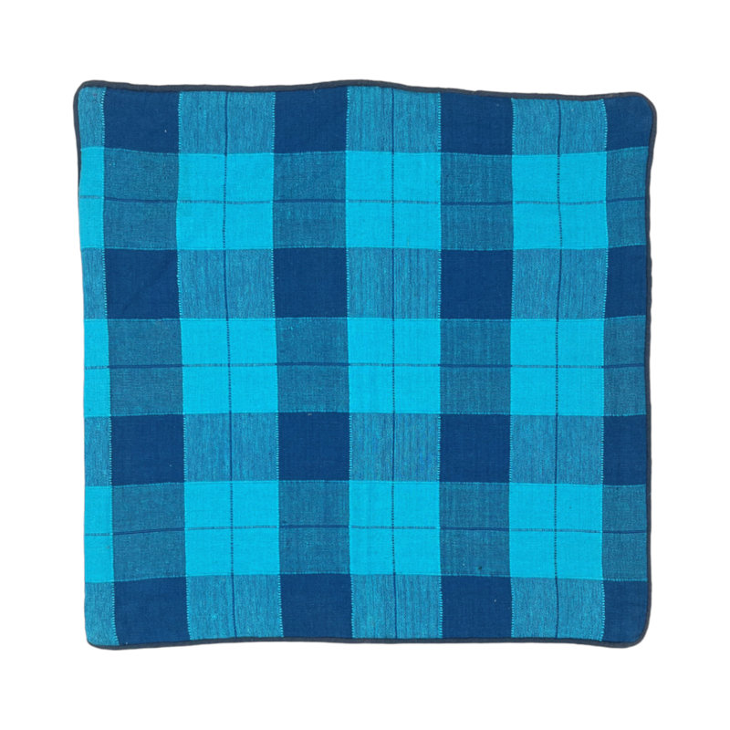 Crisfield Plaid Square Throw Cushion