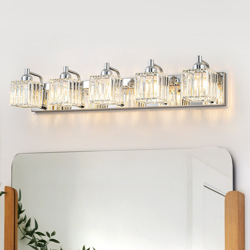 Corstiaan Dimmable Vanity Light, Chrome, 5
