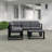 Tejas 4 - Person Modular Patio Conversation Set with Cushions