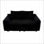 Canapé moderne à 3 places rembourré avec coussins moelleux, convertible en chaise longue, idéal pour se détendre et se détendre-2040319244