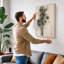 Bamboo in Ink Japandi - Wrapped Canvas-1261872817-1261872818