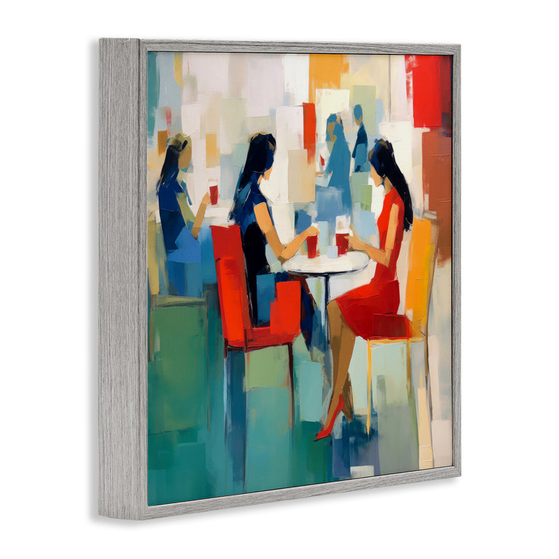 Art abstrait giclée par Irena Orlov, H 24 po x l 24 po, Estampe numérique Farmhouse