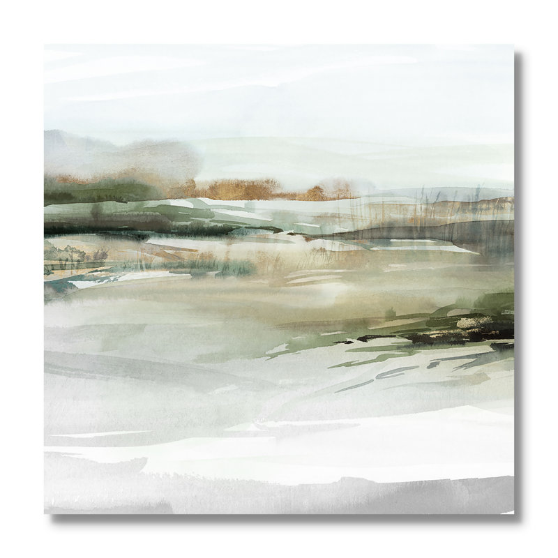 «Prologue II» par Isabelle Z, Sans cadre, L 16 po x H 16 po, Toile tendue
