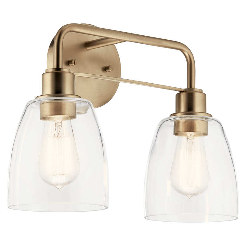 Meller 2 - Light Vanity Light, Champagne Bronze
