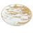 Matrix Gold Set of 6 Plated Canape Plates 6in asst