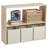 ECR4Kids Streamline 2-Shelf Double-Sided Storage Cabinet, Classroom Storage-32086364-101366158