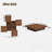Dessia Sliding Top Coffee Table with Four Hidden Storage Compartments