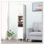 Armoire de rangement haute avec miroir