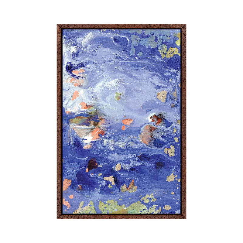 Atlantis Did Exist (Little Gem Series) 1 Piece Wall Art on Canvas, 101.6 cm H x 66.04 cm W, Classic Brown Wood Framed