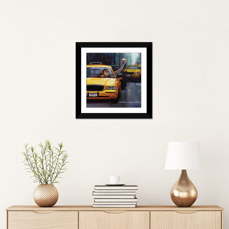 «Take Me Home» par Lucia Heffernan, reproduction d'art sur toile tendue, H 16 po x l 16 po x P 1 po, Papier avec cadre noir