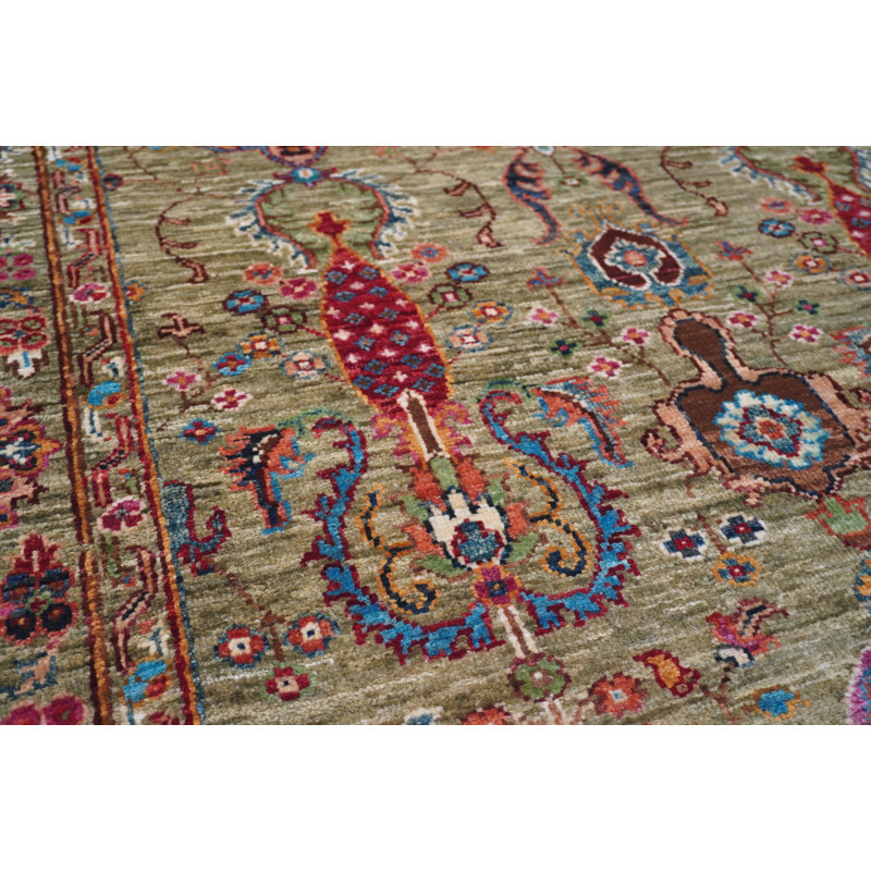 Aryana Hand Woven Wool Oriental Area Rug
