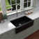 Karran Farmhouse/Apron-Front Quartz Composite 34'' X 21-1/4'' Single Bowl Kitchen Sink