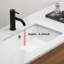 Lavabo de salle de bain encastré en porcelaine rectangulaire en céramique avec lavabo à débordement encastré sous le comptoir