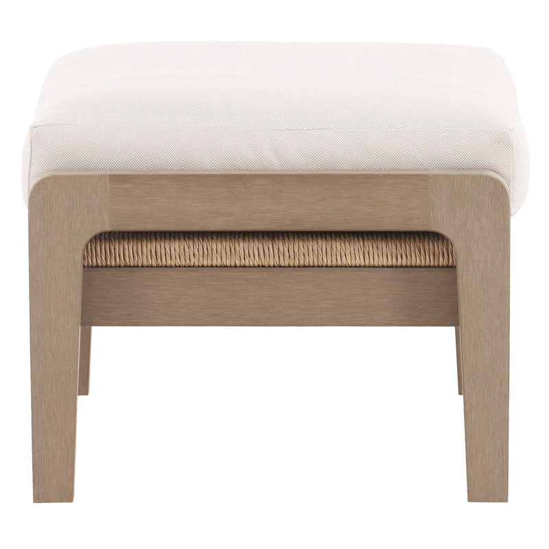 Drift Outdoor Ottoman, Toodaloo Natural