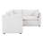 4PC Super Wide Modular Power Sectional-White-1820905963