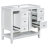 Rigden 36''Bathroom Vanity with Ceramic Top, One Cabinet and Three Drawers-652995247