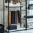 White Freestanding Wood Closet - Metal Frame, Extra Deep Drawers, & , Heat Water Stain Scratch E0 With Frame Structure Storage Space, Resistance, , Board