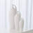 Indentation Vase-Matte White-43401128