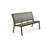 Bazza Powder Coated Aluminium Outdoor Bench-26076701-49554434
