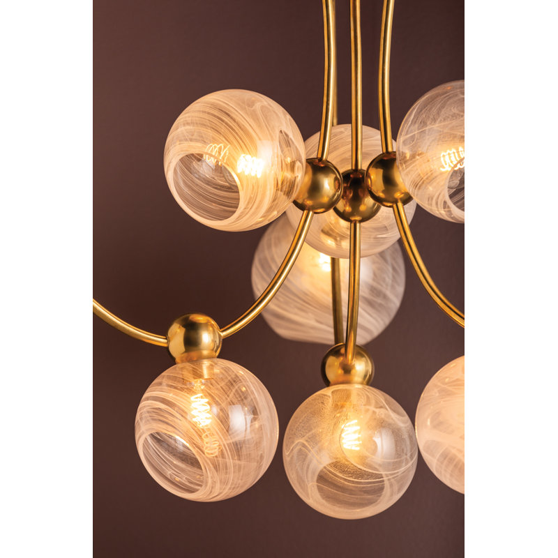 ASTRAIA 9 light Chandelier by Corbett Lighting